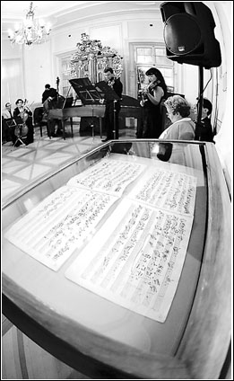 莫扎特乐谱原件