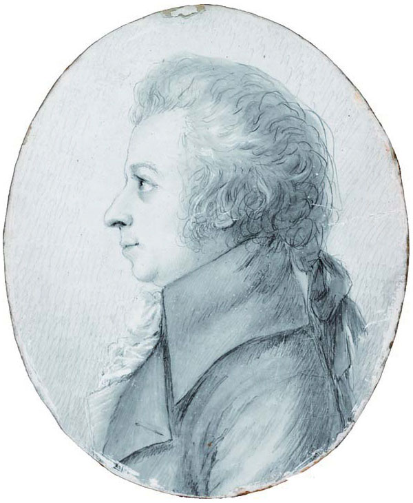 1789年的莫扎特肖像
