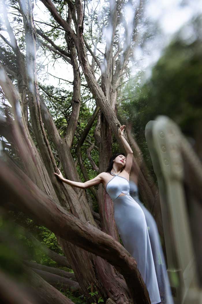 箜篌演奏家月亮梦幻写真（6）